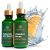 Tree of Life Vitamin C and Hyaluronic Acid Facial Serum Duo, Smoothing and Renewing, Dermatologist-Tested – 2- Skin Care Set