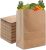 Stock Your Home 57 Lb Kraft Paper Bag (50 Count) Heavy Duty, Large Brown Paper Grocery Bags for Food Shopping, Recycling, Trash, Bulk Pack Size