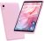 Tablet Android 12 Tablets 8 inch, WiFi 6 Tablet Computer 2GB RAM 32GB ROM, 1280×800 IPS Touch Screen, 2+8MP Dual Camera, 4300mAh Battery, Google GMS Certified Tablet PC, Pink