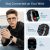 Fitness Tracker Answer/Make Call, 1.8″ Activity Trackers and Smartwatches with Blood Oxygen/Heart Rate/Sleep Monitor, 100 Sports, IP68 Waterproof Step Calorie Counter Pedometer for Android iPhone