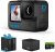 GoPro HERO10 Black Bundle with Dual Battery Charger, Extra Battery, 64GB SD Card – Waterproof Action Camera with LCD Screens, 5.3K60 Ultra HD Video (Renewed)