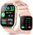 Smart Watch (Answer/Make Call), 1.85″ Smartwatch for Men Women, Fitness Activity Tracker with 112 Sport Modes, Heart Rate Sleep Monitor, IP68 Waterproof, Smart Watches Compatible with Android iOS Rose