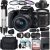 EOS 250D / Rebel SL3 DSLR Camera with EF-S 18-55mm Lens +Sunshine Photo Accessory Bundle Includes: SanDisk 128GB Memory Card Full Size Tripod Gadget Case and Much More (Renewed) (Intl. Version)