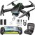 Mini Drone with Camera – 1080P HD Foldable Drone with Stable Hover, Gravity Control, Auto-Follow, Trajectory Flight, 90° Adjustable Lens, One Key Take Off, 2 Batteries, Drones for Adults Kids