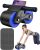 Ab Roller, Automatic Rebound Abdominal Wheel, Abdominal Roller Home Exerciser with Knee Pad for Beginners Core Workout, Home Fitness Equipment