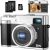 5K Digital Camera for Photography Autofocus 48MP Vlogging Camera for YouTube 16X Digital Zoom Point and Shoot Cameras with SD Card, 2 Batteries, Viewfinder & Mode Dial