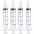 Frienda Large Plastic Syringe 4 Pack Measuring Syringe Tools Dispensing Multiple Uses(20 ml)