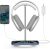 Headphone Stand for Desk, Desktop Headset Holder with Wireless Charger & USB Charging Ports, Gaming Headset Stand Holder Rack for Airpods Max, Beats, Bose, Logitech, Sony, Razer and More