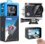 AKASO V50X Native 4K30fps WiFi Action Camera with EIS Touch Screen 4X Zoom 131 feet Waterproof Camera Support External Mic Remote Control with Helmet Accessories (Without 64GB MicroSD Card)