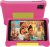 Kids Tablet 7 inch, Android 12 Go Quad Core, 2GB RAM + 32GB ROM, 128GB Expansion, HD Display, Wi-Fi, Children Tablet with Parent Control – Pink