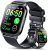 Smartwatch (Answer/Make Call) for Men Women, 1.85″ HD Touch Screen Fitness Watch with Heart Rate Sleep SpO2 Monitor, IP68 Waterproof, 100+Sport Mode Activity Trackers for Android iOS