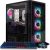 STGAubron Gaming Desktop PC, Intel Xeon E5 3.6G, Radeon RX 590 8G GDDR5, 16G Ram, 512G SSD, 600M WiFi, BT 5.0, RGB Fan x 4, RGB Keyboard & Mouse & Mouse Pad, W10H64