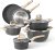 Carote Nonstick Granite Cookware Sets 10 Pcs Stone Cookware Set,non stick frying pan set , pots and pans set ( Granite, induction cookware)