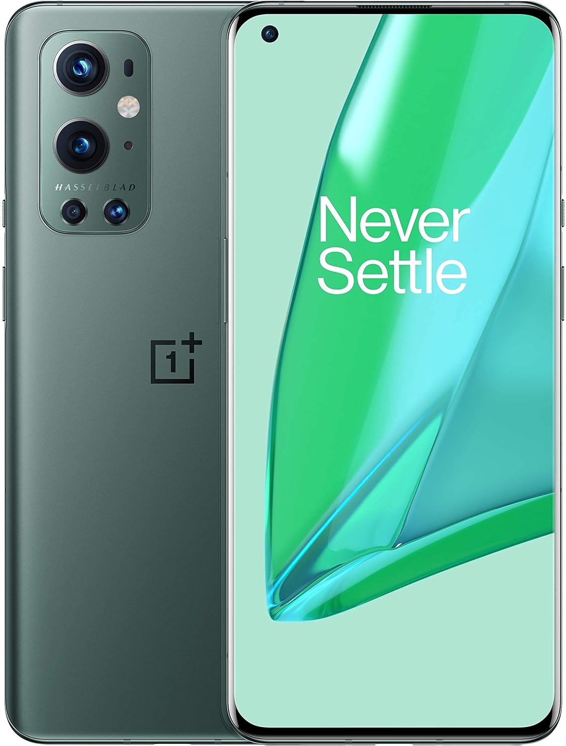 OnePlus 9 Pro, 5G Android Smartphone U.S Version,12GB RAM+256GB Storage,120Hz Fluid Display,Hasselblad Quad Camera, Fully Unlocked (Pine Green) (Renewed)