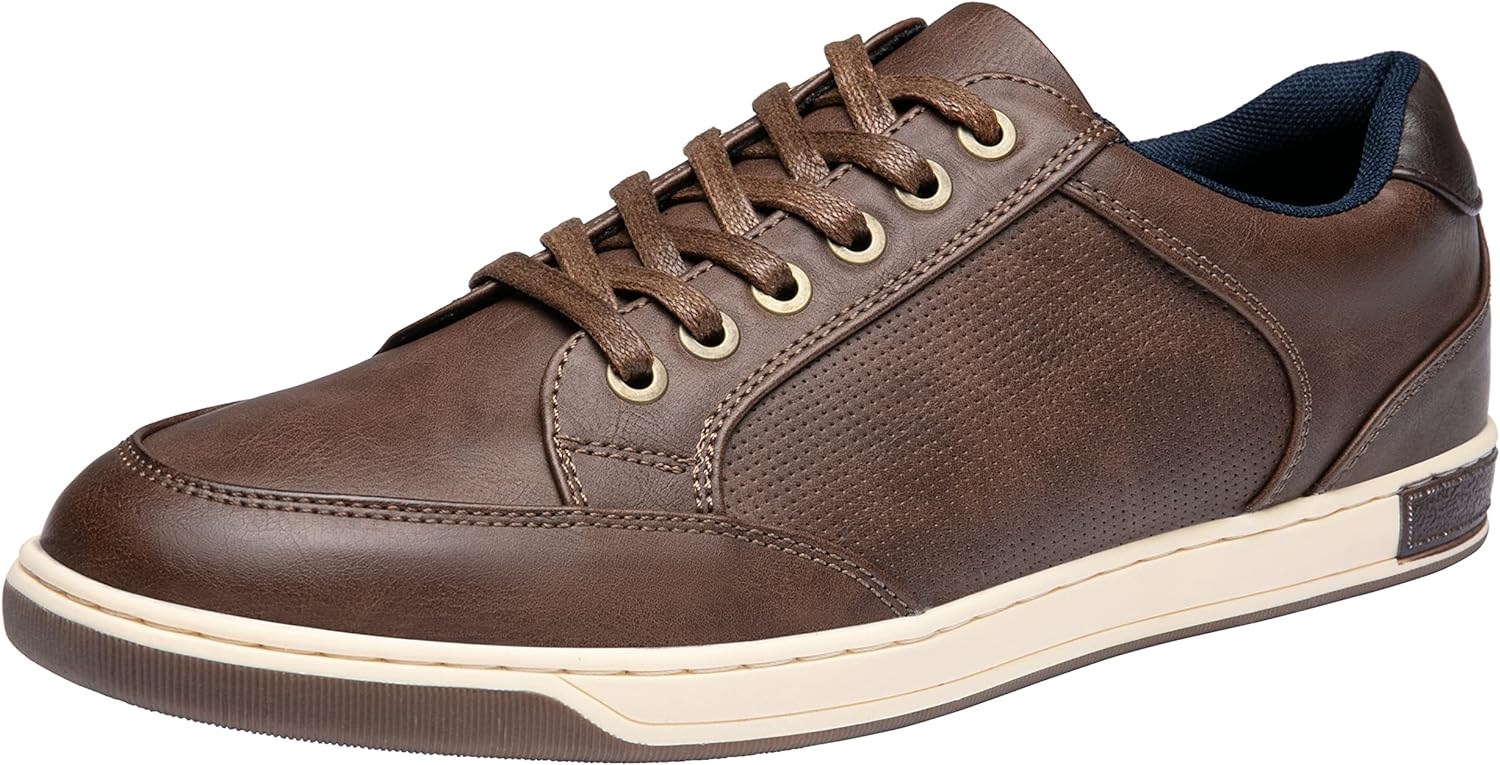 Jousen Men’s Fashion Sneakers Retro Simple Casual Shoes for Men