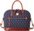 Dooney & Bourke Handbag, Gretta Domed Zip Satchel – Navy