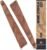 12 inch Teak Wood Spatula for Cast Iron, Small Wood Flipper, Egg Scraper, Flat Wooden Turner, Multipurpose Wood Cooking Utensil, Spatulas Perfect for Flipping, Serving, Scraping & Turning. Set of 2