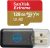 SanDisk Extreme 128GB Micro SD Memory Card for GoPro Works with GoPro Hero 9 Black Camera UHS-1 U3 / V30 A2 4K Class 10 (SDSQXA1-128G-GN6MN) Bundle with 1 Everything But Stromboli MicroSD Card Reader