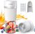 Smoothie Blender, Ganiza Portable Blender for Shakes and Smoothies, 3-In-1 White Small Blender with Ice Crusher Blades, 10oz Personal Size Blender with Storage Bag & Ice Cube Tray, USB-C Rechargeable