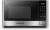 BLACK+DECKER Digital Microwave Oven with Turntable Push-Button Door, Child Safety Lock, Stainless Steel, 0.9 Cu Ft