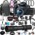 Canon EOS Rebel T7 DSLR Camera w/EF-S 18-55mm F/3.5-5.6 Zoom Lens + 420-800mm Super Telephoto Lens + 100S Sling Backpack + 64GB Memory Cards, Professional Photo Bundle (42pc Bundle) (Renewed)