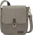 Travelon Anti-Theft Courier Tour Bag, Stone Gray, 11.5 x 11 x 3