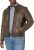 Lucky Brand Men’s Zip Front Vintage Leather Jacket